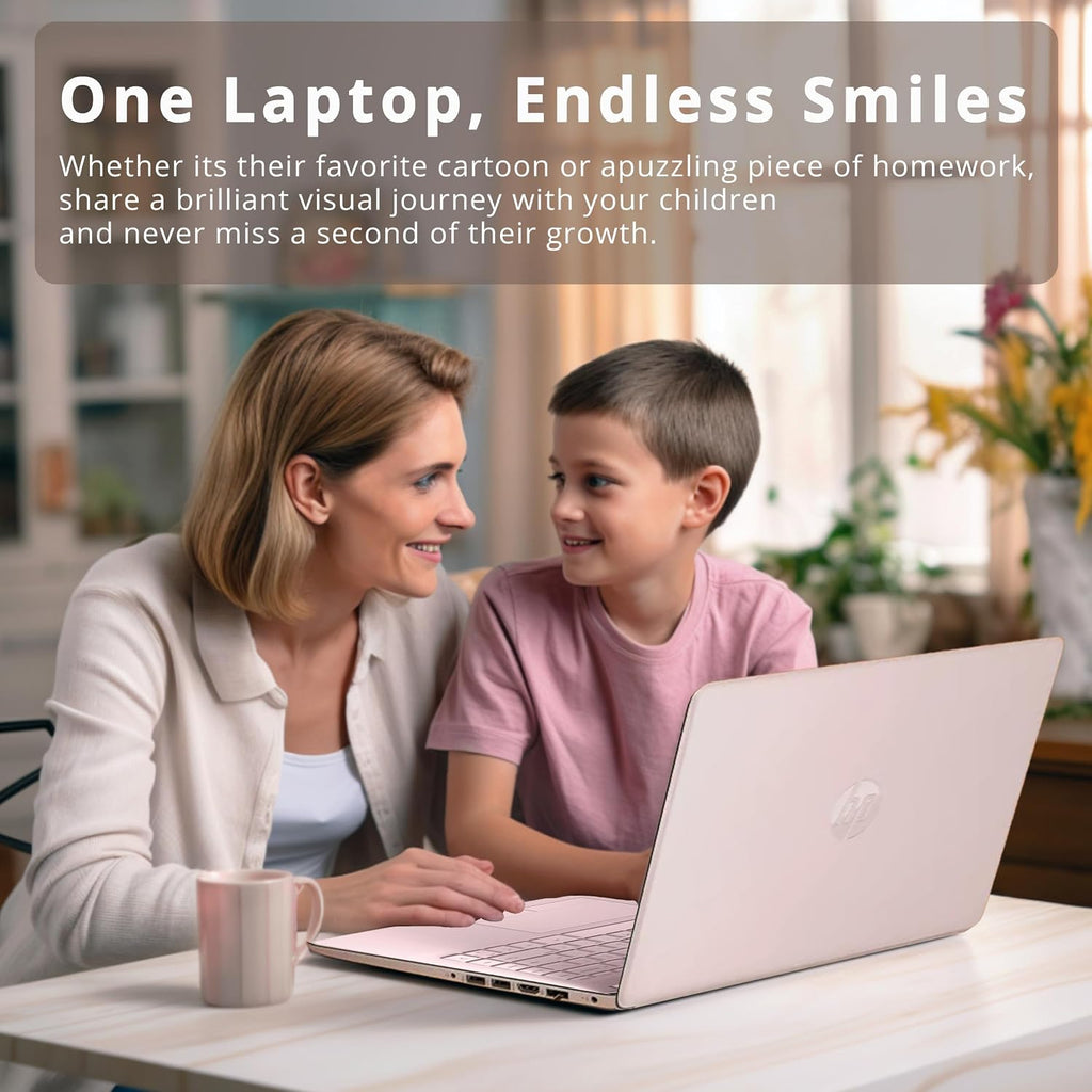 HP Stream 14' HD BrightView Laptop, Intel Celeron N4120 Processor, 16GB RAM, 64GB SSD, Intel UHD Graphics, 720p Webcam, WiFi, HDMI, Win 11 S, Pink (Renewed)