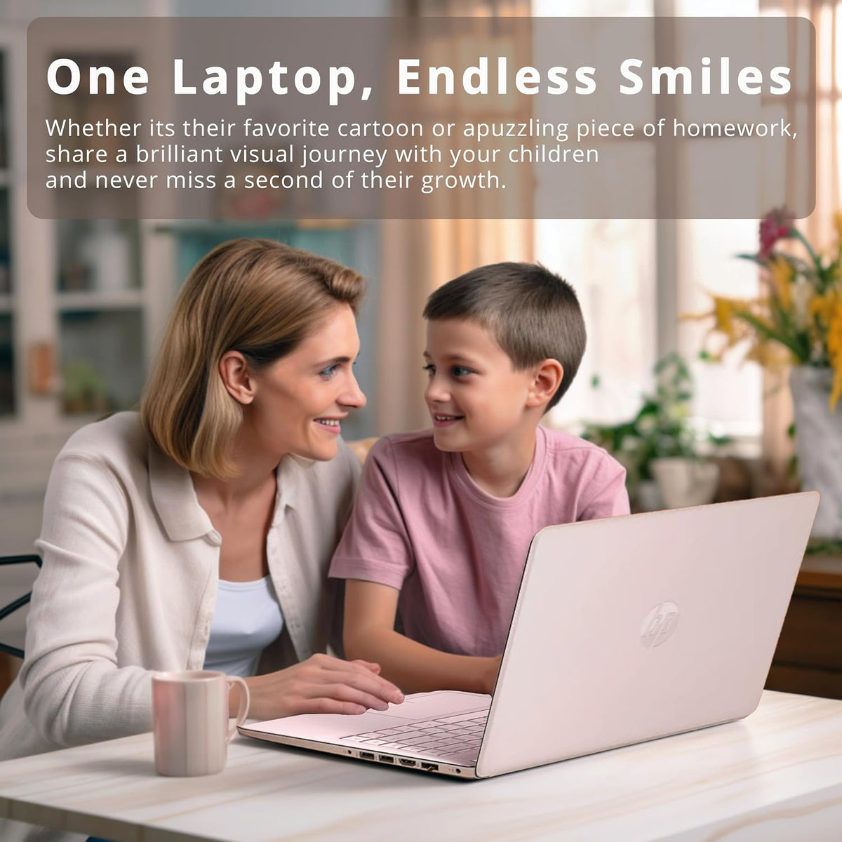 HP Stream 14' HD BrightView Laptop, Intel Celeron N4120 Processor, 16GB RAM, 64GB SSD, Intel UHD Graphics, 720p Webcam, WiFi, HDMI, Win 11 S, Pink (Renewed)
