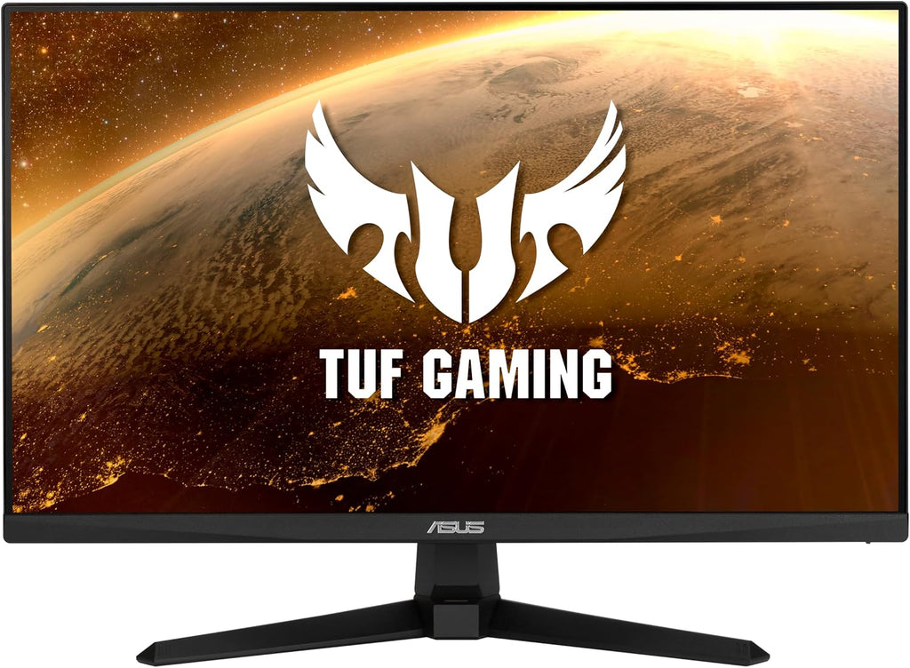 ASUS TUF Gaming 24' 1080P Monitor (VG247Q1A) - Full HD, 165Hz (Supports 144Hz), 1ms, Extreme Low Motion Blur, Adaptive-sync, FreeSync Premium, Shadow Boost, Speakers, Eye Care, HDMI, DisplayPort