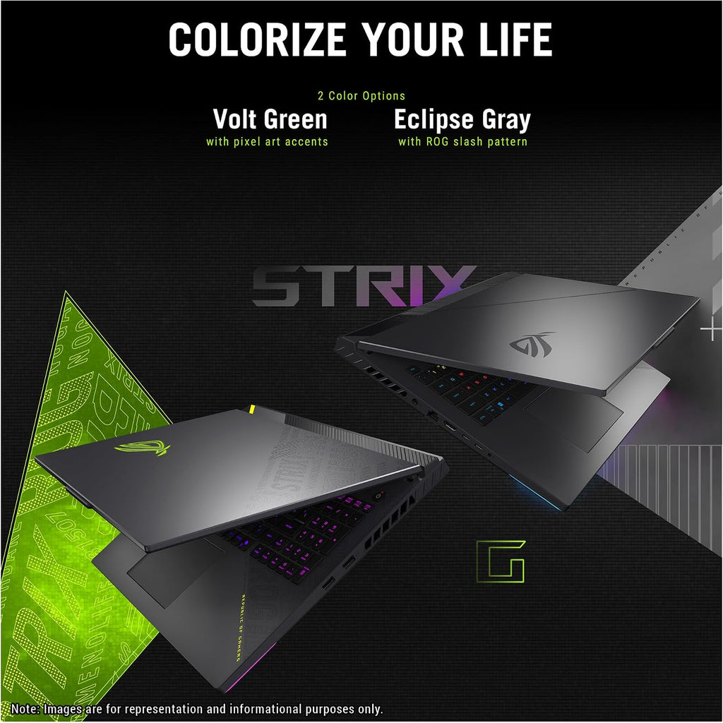 ASUS ROG Strix G18 Gaming Laptop, AMD Ryzen 9-9955HX, 64 GB DDR5 RAM, 4 TB PCIe SSD, 18' 2.5K (2560x1600) 240Hz Display, Nvidia G-Force RTX 5070, 4-Zone RGB Keyboard, W11 Home, Eclipse Gray