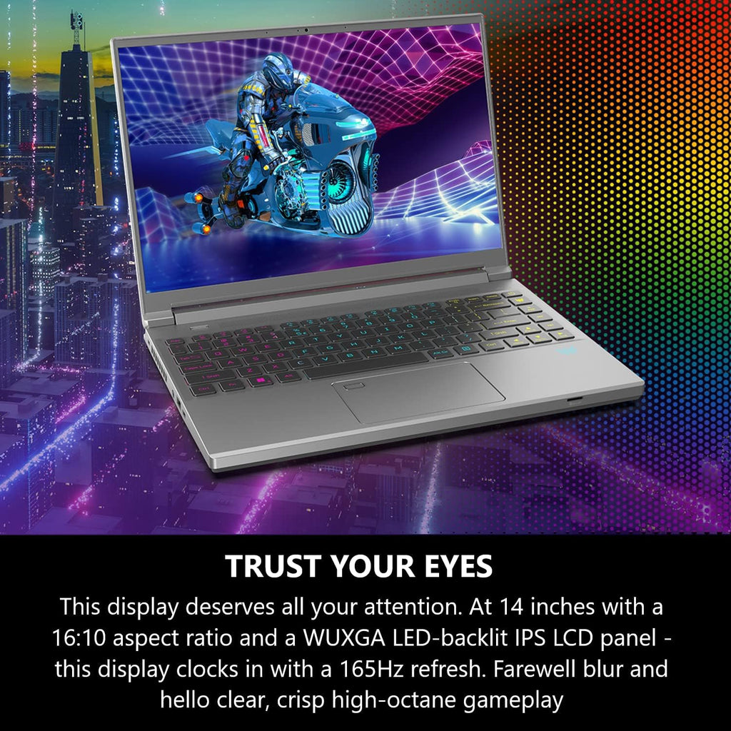 Acer Predator Triton 14 Gaming/Creator Laptop | 13th Gen Intel i7-13700H | NVIDIA GeForce RTX 4050 | 14' WUXGA 165Hz G-SYNC Display | 16GB LPDDR5 | 512GB PCIe Gen 4 SSD | Killer WiFi 6E | PT14-51-78B4