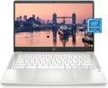 HP Chromebook 14 Laptop, Intel Celeron N4000 Processor, 4 GB RAM, 32 GB eMMC, 14' HD Display, Chrome, Lightweight Computer with Webcam and Dual Mics, Home, School, Music, Movies (14a-na0021nr, 2021)