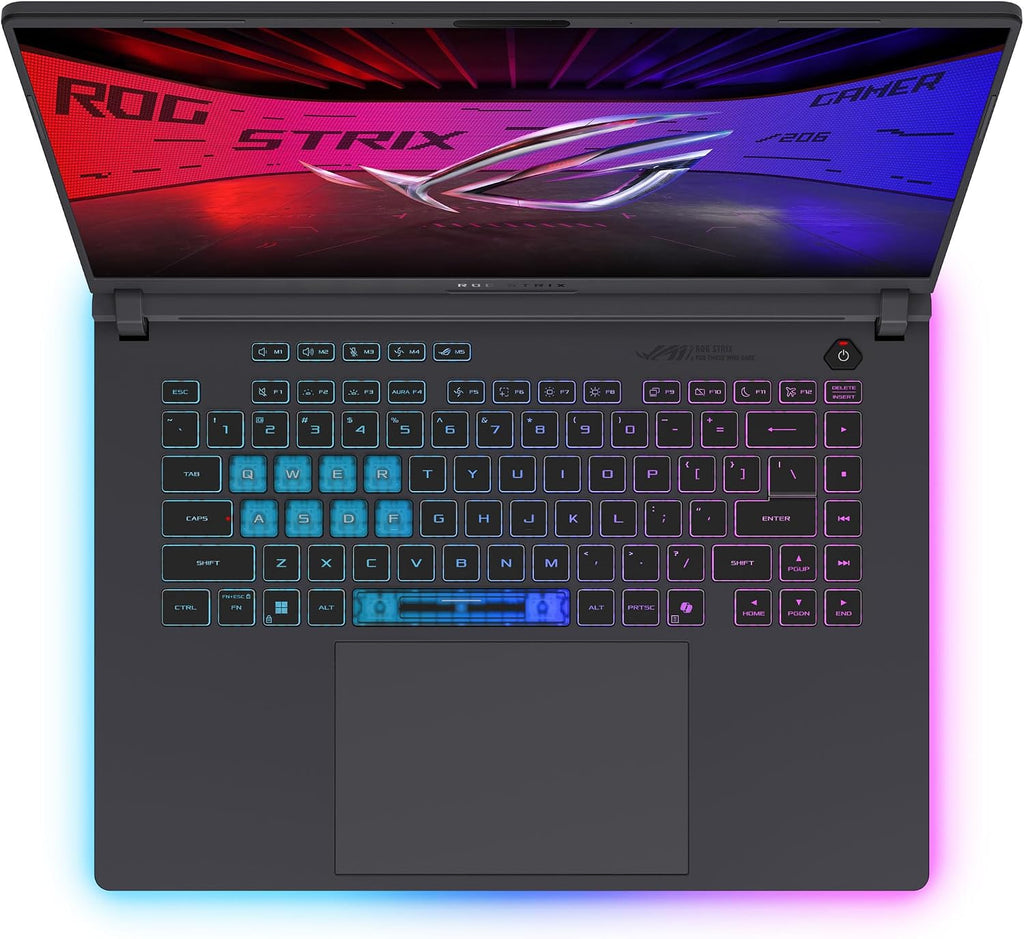 ASUS ROG Strix G16 (2025) Gaming Laptop, 16' FHD+ 16:10 165Hz/3ms Display, NVIDIA® GeForce RTX™ 5050 Laptop GPU, Intel® Core™ i7 Processor 14650HX, 16GB DDR5, 1TB PCIe Gen 4 SSD, Wi-Fi 7, Win 11 Home