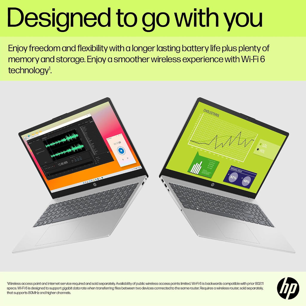 HP Pavilion 15.6' FHD Laptop Computer, 32GB DDR4 RAM, 1TB PCIe SSD, Intel N100 CPU, 2026 Edition, Portable Design, WiFi 6, Bluetooth, Webcam, Type-C, Office 365, Windows 11, Type C RJ45, Light Gray
