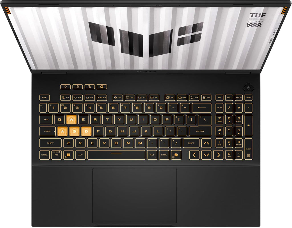 ASUS TUF Gaming F16 (2025) Gaming Laptop, 16' FHD+ 165Hz 16:10 Display, Intel® Core™ i5 Processor 13450HX, NVIDIA® GeForce RTX™ 5050, 16GB DDR5, 512GB PCIe Gen4 SSD, Wi-Fi 6E, Win 11 Home