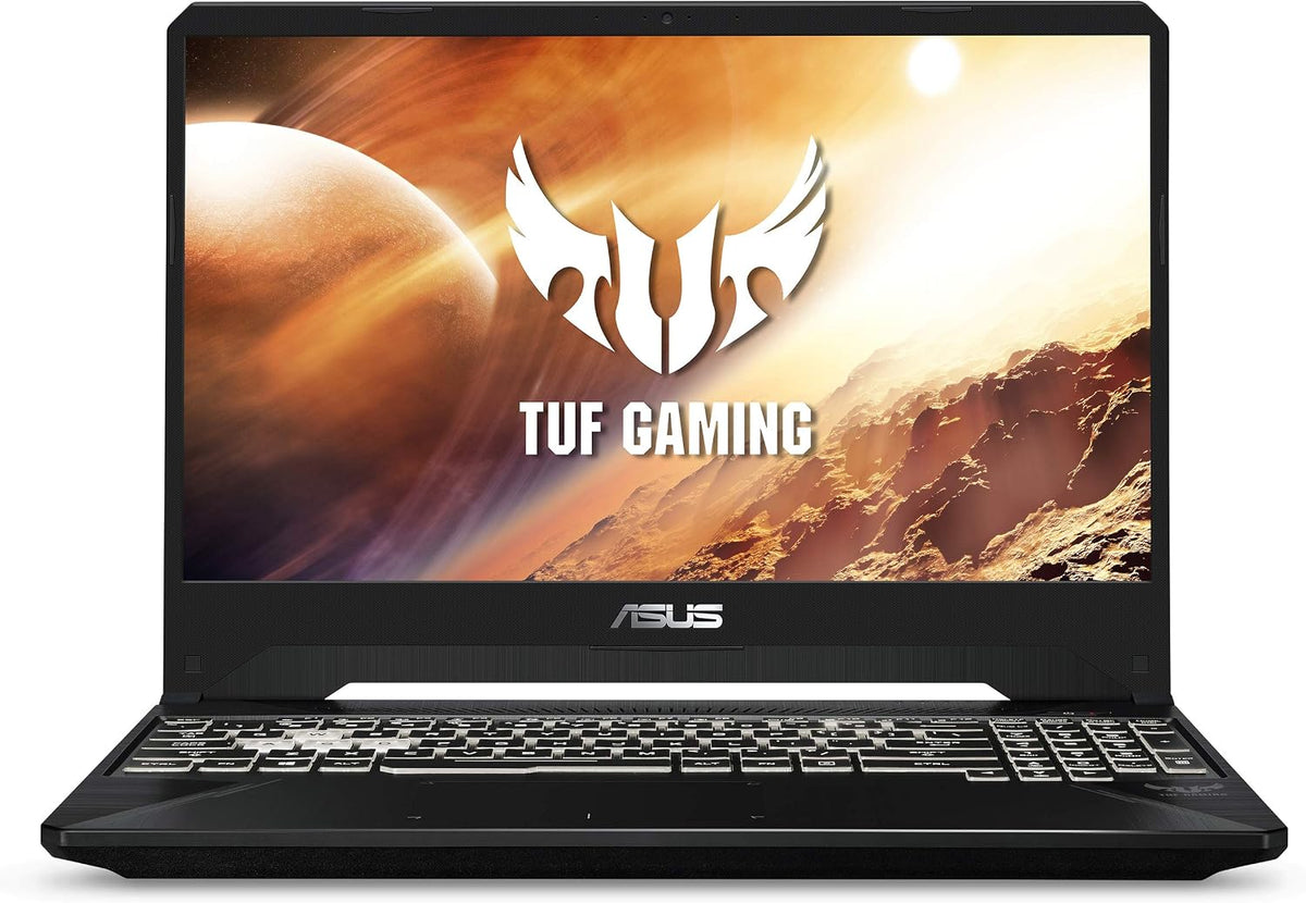 ASUS TUF FX505DT Gaming Laptop- 15.6', 120Hz Full HD, AMD Ryzen 5 R5-3550H Processor, GeForce GTX 1650 Graphics, 8GB DDR4, 256GB PCIe SSD, RGB Keyboard, Windows 10 64-bit - FX505DT-AH51