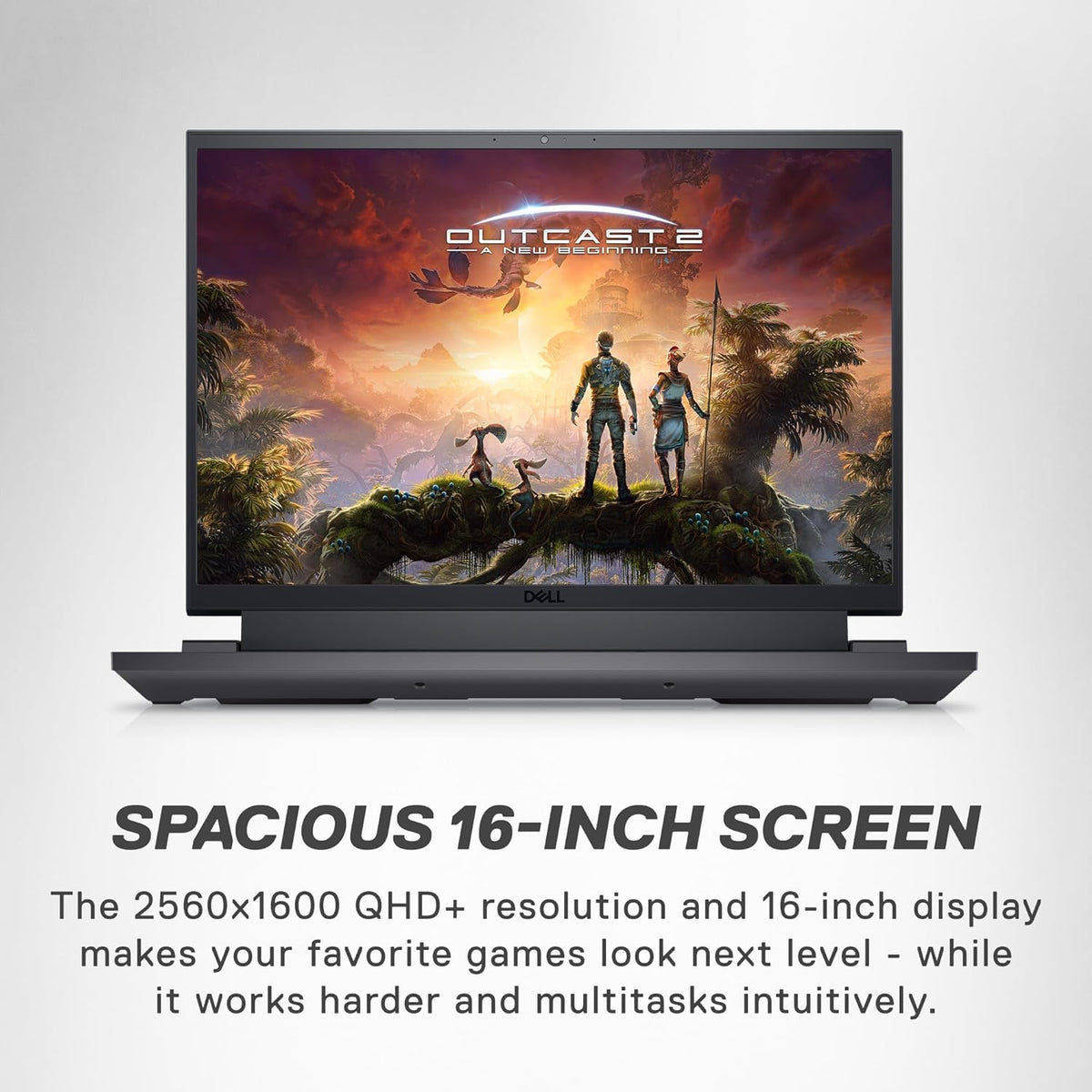 Dell G16 7630 Gaming Laptop - 16-inch QHD+ 240Hz 3ms Display, Intel Core i9-13900HX, 16GB DDR5 RAM, 1TB SSD, NVIDIA GeForce RTX 4070 8GB GDDR6, Windows 11 Home, Onsite Service - Metallic Nightshade