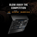 ASUS TUF Gaming A15 (2023) Gaming Laptop, 15.6' FHD 144Hz, 100% sRGB Display, GeForce RTX 4060, AMD Ryzen 7 7735HS, 16GB DDR5, 1TB PCIe SSD, Wi-Fi 6, Windows 11, FA507NV-EH74