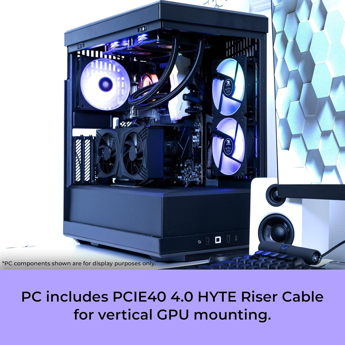 iBUYPOWER Y40 PRO Black Gaming PC Desktop Computer AMD Ryzen 7 7800X3D CPU, NVIDIA GeForce RTX 5070Ti 16GB GPU, 32GB DDR5 RGB 5200MHz RAM, 2TB NVMe SSD, Windows 11 Home, Keyboard, Mouse - Y40BA7N57T01