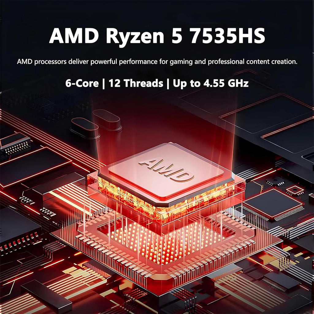 MSI Thin 15 15.6'144Hz Gaming Laptop，AMD R5-7535HS，RTX 4050，Window 11，w/HDMI (32GB RAM | 1TB PCIe SSD)