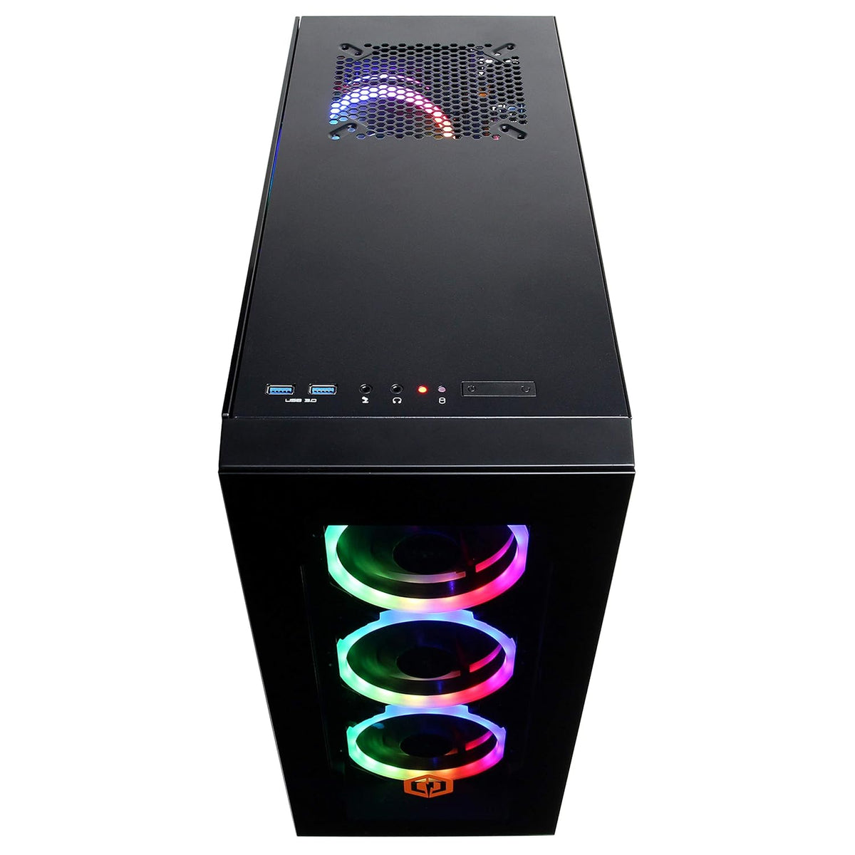 CyberpowerPC Gamer Xtreme VR Gaming PC, Intel Core i7-12700F 2.1GHz, GeForce RTX 3060 12GB, 16GB DDR4, 1TB NVMe SSD, WiFi & Win 11 Home (GXiVR8040A12), Black