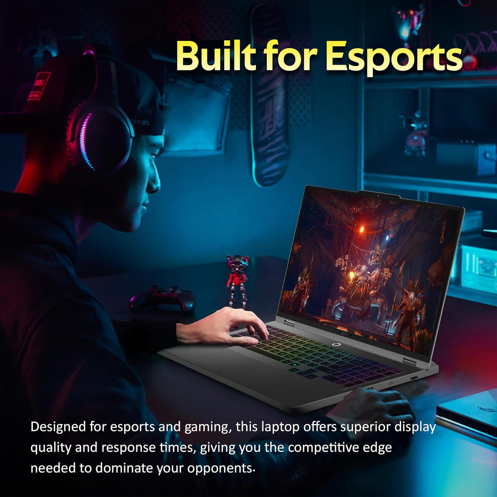 Lenovo Legion 5 16' WQXGA 240Hz Gaming Laptop, Intel Ultra 9 275HX, NVIDIA GeForce RTX 5060, 32GB DDR5, 3TB Storage (2TB SSD+1TB Docking Station Set), 24-Zone RGB Backlit Keyboard, Win 11, Gray