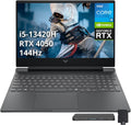 HP Victus 15.6' FHD 144Hz IPS Gaming Laptop, Intel i5-13420H, 64GB RAM, 3TB Storage(2TB SSD+1TB Docking Station Set), NVIDIA GeForce RTX 4050, Backlit Keyboard, HD Camera, WiFi 6, Win 11, Silver