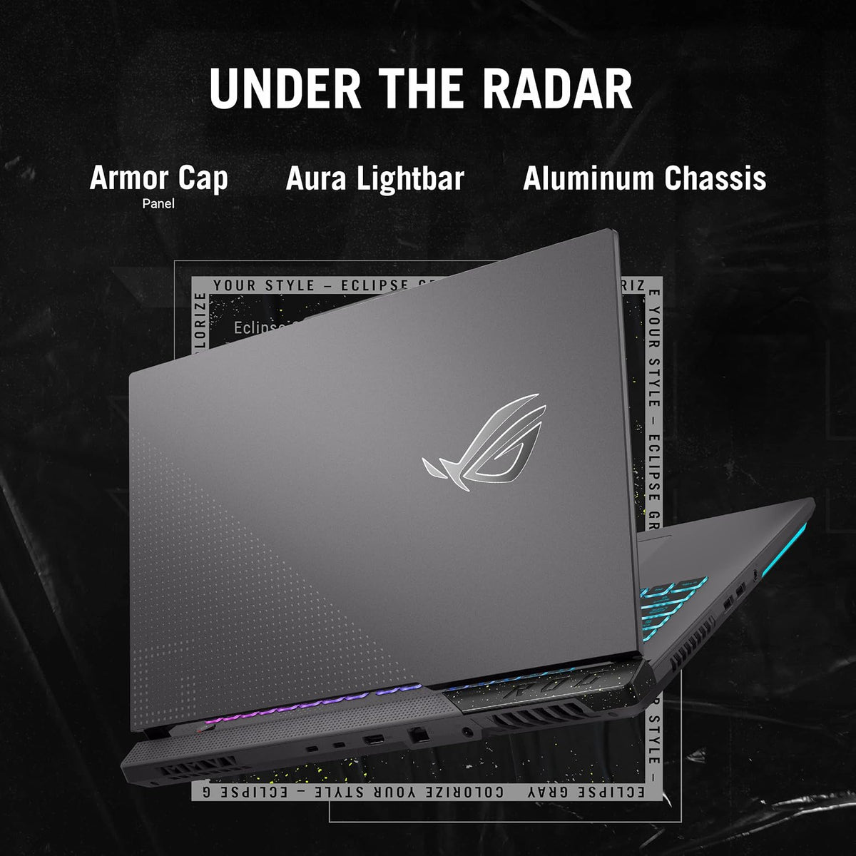 ASUS ROG Strix G17 Gaming Laptop, 17.3' FHD 1920 * 1080 144Hz, AMD Ryzen 9 7845HX, GeForce RTX 4070, 32GB DDR5 RAM, 1TB PCIe M.2 SSD, Wi-Fi 6, RGB Backlit Keyboard, Windows 11 Home, Black