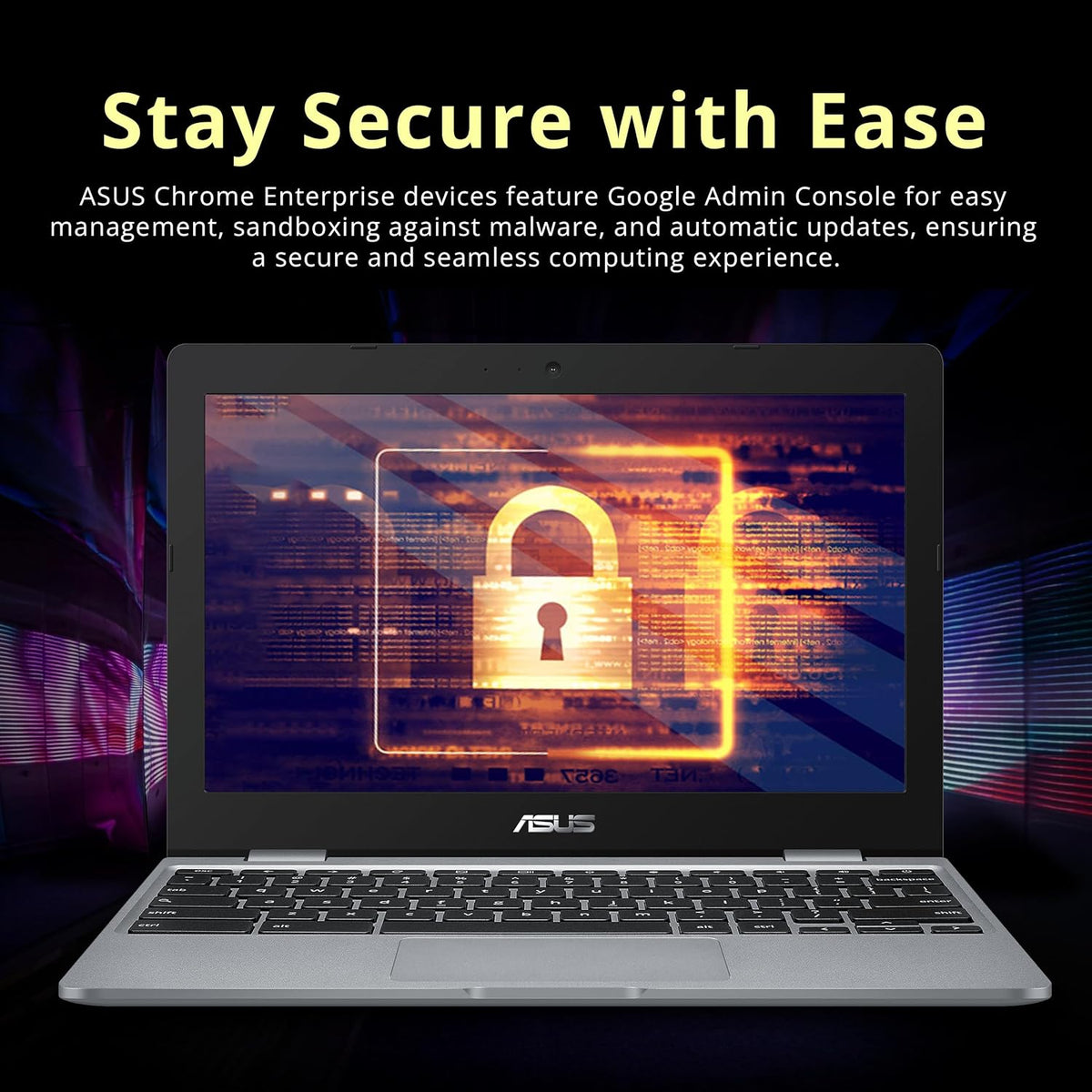 ASUS Chromebook 11.6' HD Student Laptop, Intel Celeron N3350, 4GB RAM, 192GB Storage (32GB eMMC+160GB Docking Station), Intel UHD Graphics, HD Camera, Stereo Speakers, Chrome OS, Gray