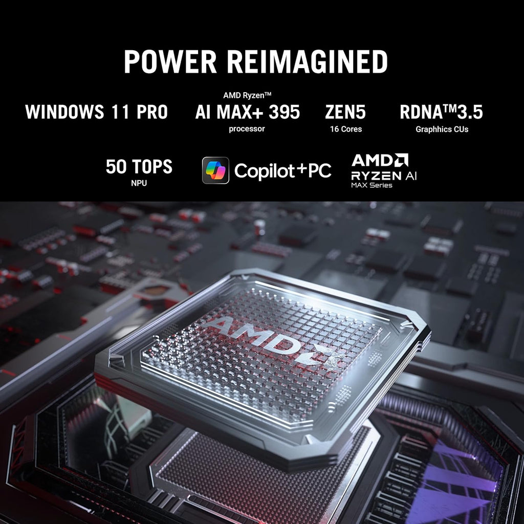 ASUS ROG Flow Z13 2.5K 180Hz 3ms ROG Nebula Touchscreen 13.4' Convertible 2-in-1 Gaming Notebook AMD Ryzen AI MAX+ 395 32GB RAM 1TB SSD Off Black