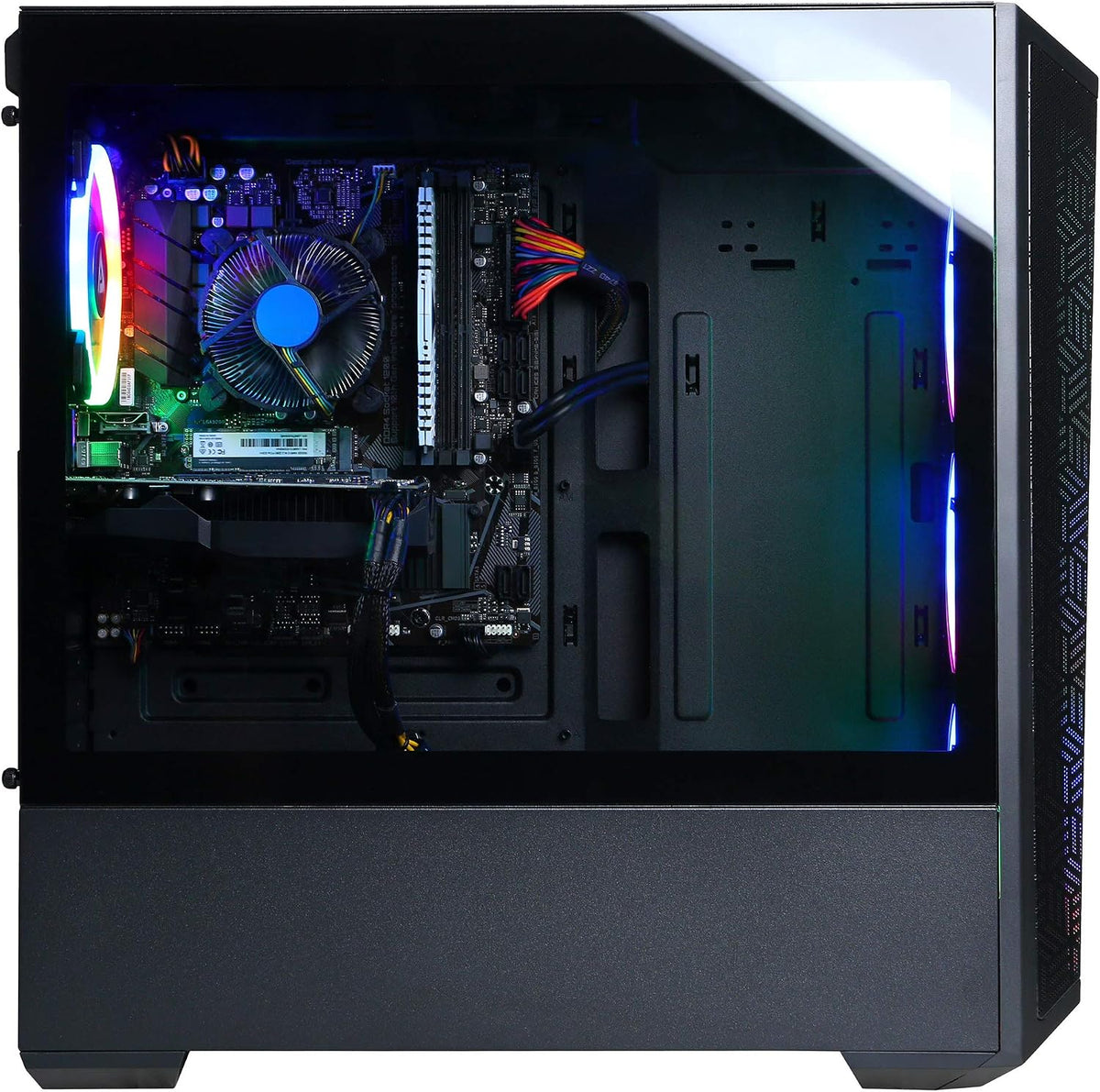 CYBERPOWERPC Gamer Xtreme VR Gaming PC, Intel Core i5-11400F 2.6GHz, 8GB DDR4, GeForce RTX 2060 6GB, 500GB NVMe SSD, WiFi Ready & Win 11 Home (GXiVR8060A11)