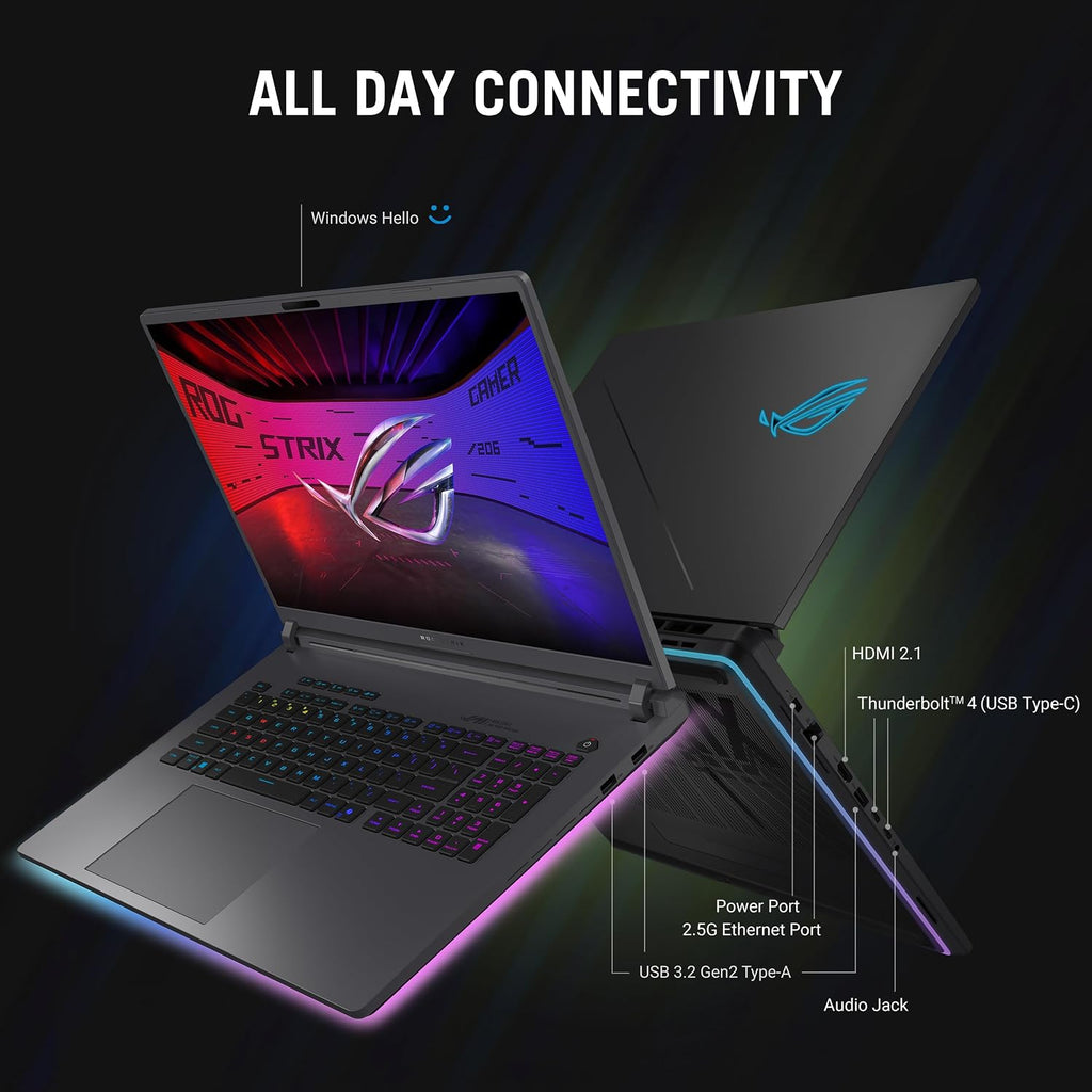 ASUS ROG Strix ROG Strix/GRAY/18.0 WQXGA Non-Touch/CORE Ultra 9 275HX/32GB/NV RTX5070/2TB/WIN11 PRO