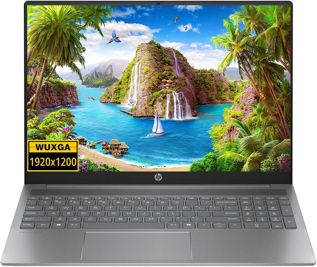 HP Pavilion 16 High Performance Laptop in Moonstone Ryzen 7 up to 5.1GHz 8GB DDR5 512GB SSD 16in WUXGA Backlit Keyboard Win11 (16-ag0 - Renewed)