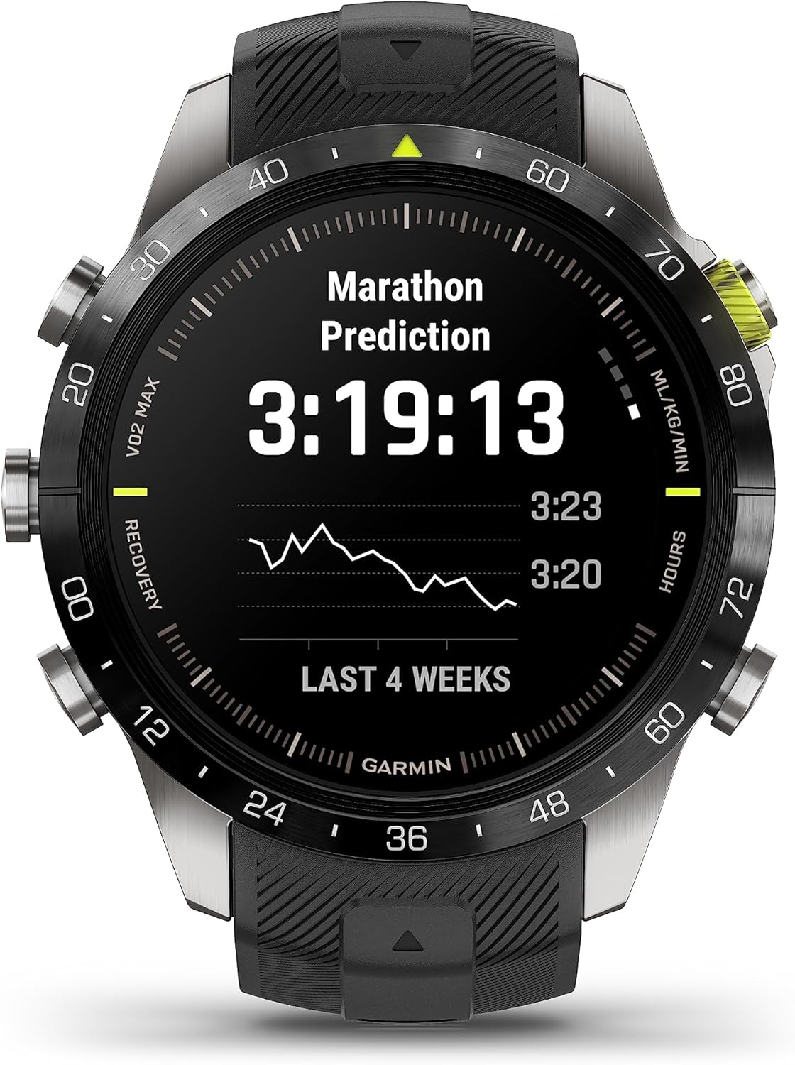 Garmin MARQ Athlete, Men's Luxury Tool Watch Built with Premium Materials for Athletes, Shows Recovery Time, VO2 Max and Performance Status