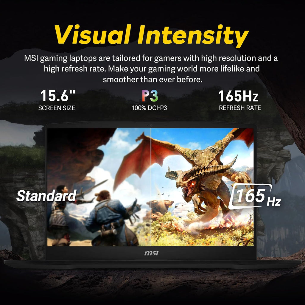 msi Katana 15.6' QHD 165Hz Gaming Laptop, Intel i7-14650HX, GeForce RTX 5070 8GB GDDR7, 32GB DDR5, 2TB SSD, 4-Zone RGB Backlit Keyboard, Wi-Fi 6E, Win 11 Pro, Black, 512GB Docking Station Set
