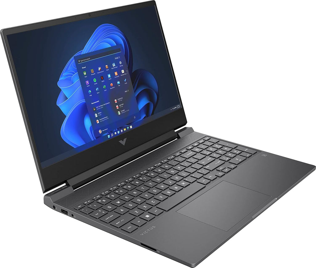 HP - Victus 15.6' Gaming Laptop - Intel Core i5-12450H - 8GB Memory - NVIDIA GeForce GTX 1650-512GB SSD - Mica Silver - Model 15-fa0031dx