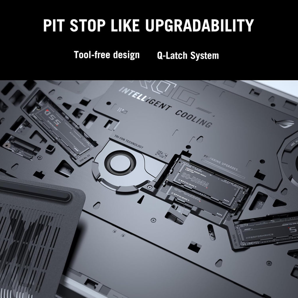 ASUS ROG Strix G16 (2025) Gaming Laptop, 16' FHD+ 16:10 165Hz/3ms Display, NVIDIA® GeForce RTX™ 5050 Laptop GPU, Intel® Core™ i7 Processor 14650HX, 16GB DDR5, 1TB PCIe Gen 4 SSD, Wi-Fi 7, Win 11 Home