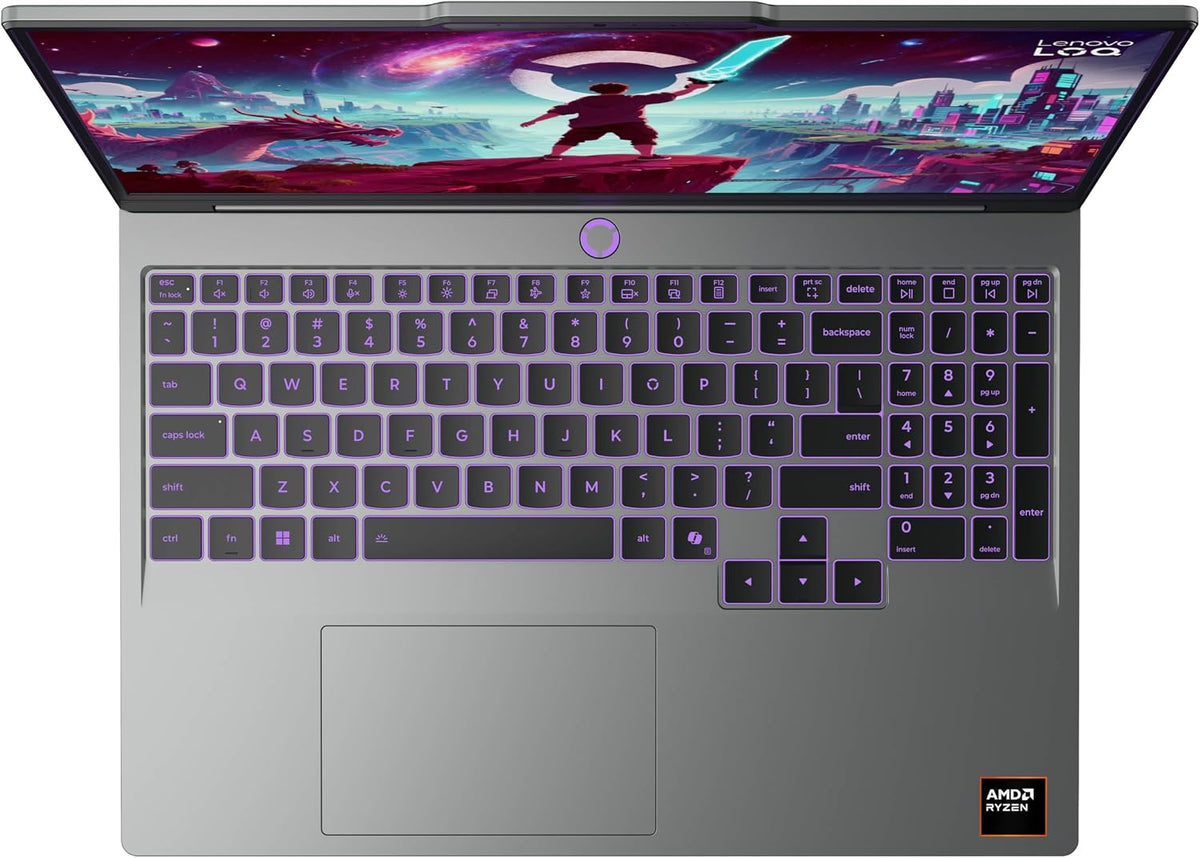 Lenovo LOQ - 2026 - Gaming Laptop - NVIDIA GeForce RTX 5060-15.3' WUXGA IPS Display - 165Hz Refresh Rate - Ryzen 7 250-16GB Memory - 1TB Storage - Luna Grey