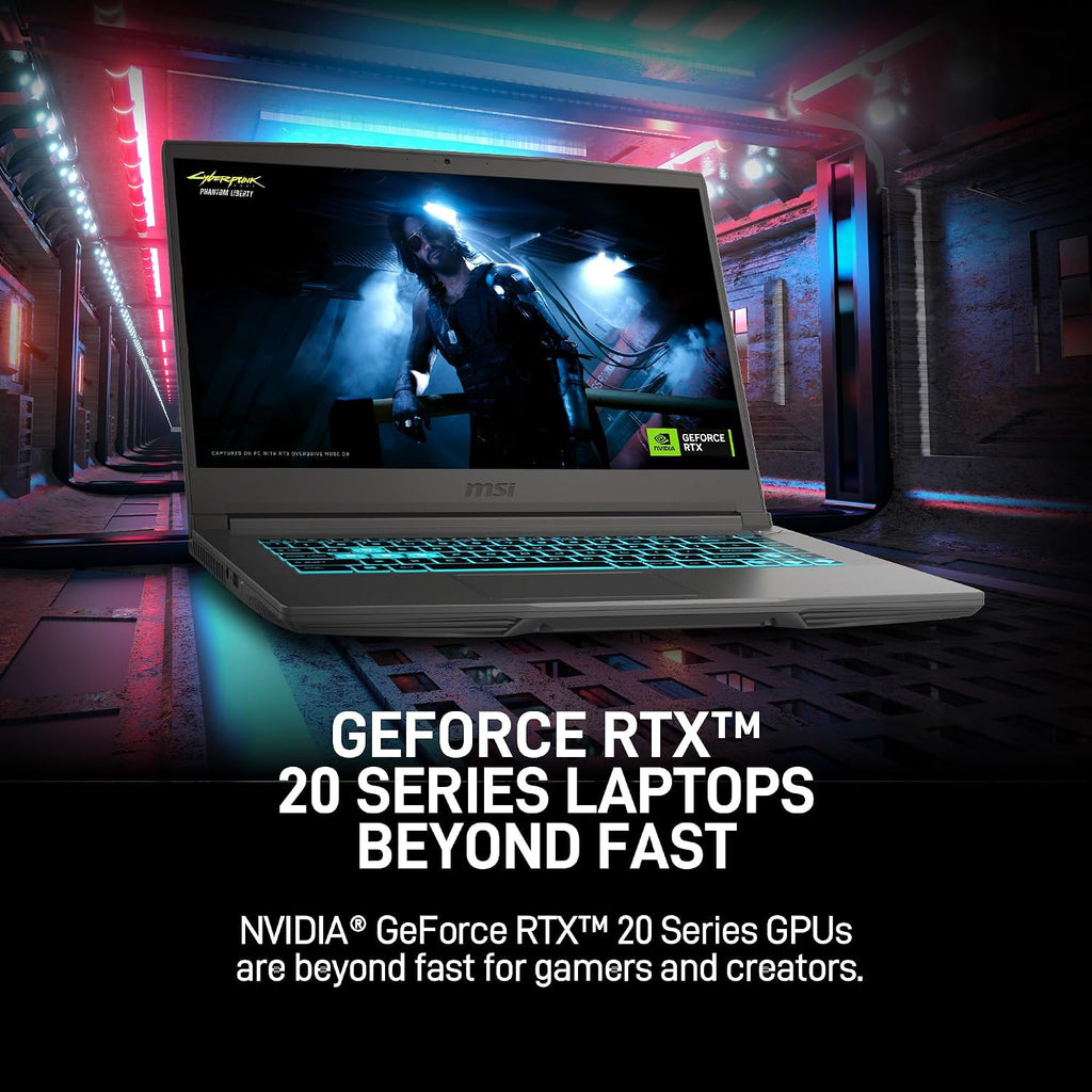 msi Thin 15 15.6' 144Hz FHD Gaming Laptop: Intel Core i5-12450H, NVIDIA Geforce RTX 2050, 16GB DDR5, 512GB NVMe SSD, Cooler Boost 5, Win 11: Black B13UCX-2041US