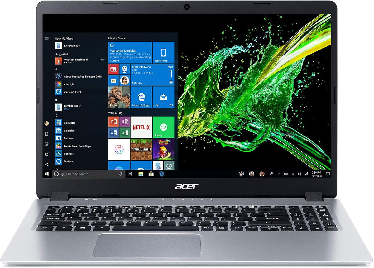 acer Aspire 5 Slim Laptop, 15.6' Full HD IPS Display, AMD Ryzen 7 3700U, RX Vega 10 Graphics, 8GB DDR4, 512GB SSD, Backlit Keyboard, Windows 10 Home, A515-43-R6DE