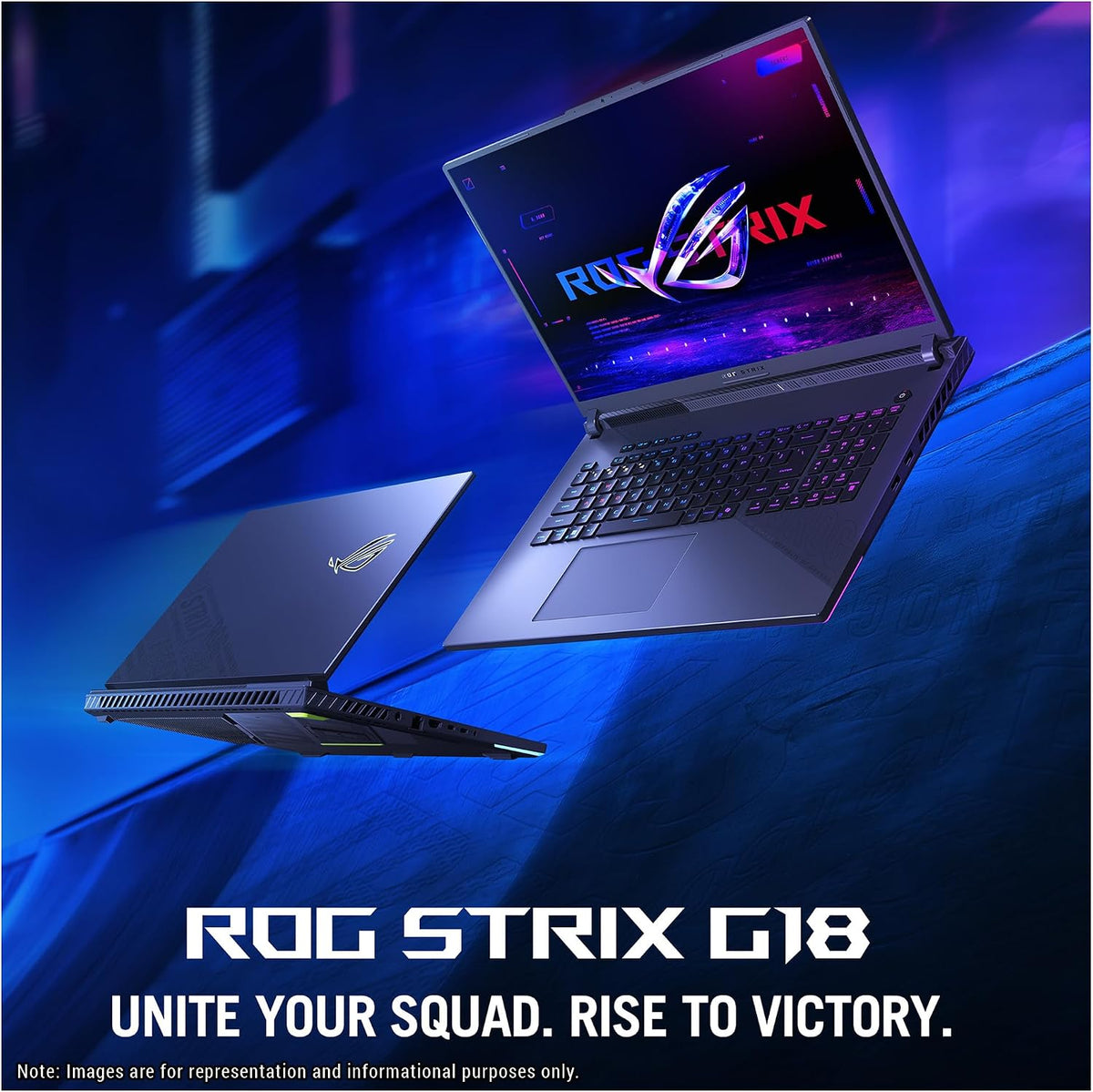 ASUS ROG Strix G18 Gaming Laptop, AMD Ryzen 9-9955HX, 64 GB DDR5 RAM, 4 TB PCIe SSD, 18' 2.5K (2560x1600) 240Hz Display, Nvidia G-Force RTX 5070, 4-Zone RGB Keyboard, W11 Home, Eclipse Gray