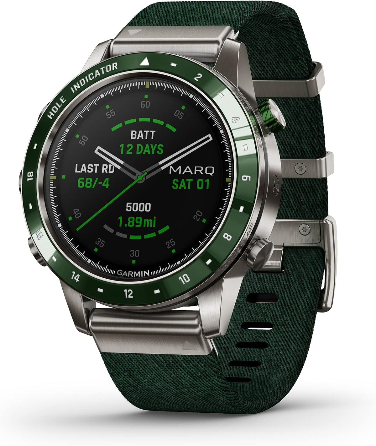 Garmin MARQ Golfer Gen 1 Golf Smartwatch, 010-02394-00 (Renewed)