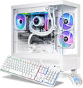 Thermaltake LCGS View 7860TS-270 Gaming Desktop (AMD Ryzen™ 7 7800X3D, ToughRam 32GB DDR5 6000MT/s RGB Memory, NVIDIA® GeForce RTX™ 5060 Ti 8G, 1TB NVMe M.2, WiFi, Windows 11) V27S-B85K-56T-LCS