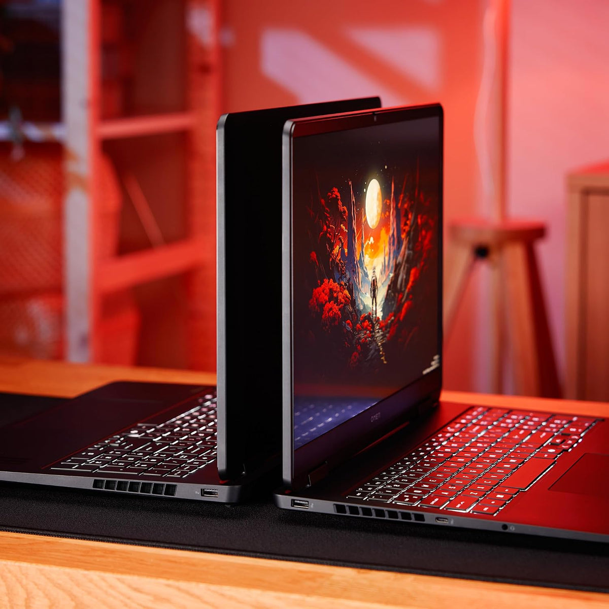 HP OMEN 16 inch Slim Gaming Laptop, 2K 165Hz Display, Intel Core Ultra 7-255H, 16 GB RAM, 512 GB SSD, NVIDIA GeForce RTX 5060 GPU (8 GB Dedicated), Windows 11 Home, Shadow Black, 16-an0000nr