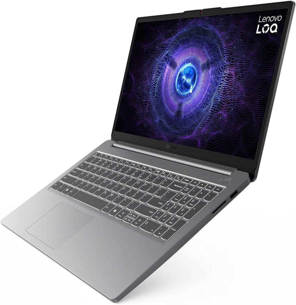 Lenovo LOQ Essential Gaming Laptop, 15.6' FHD 144Hz Display, 8-core Intel Core i5-12450HX, GeForce RTX 2050, 32GB DDR5, 1TB SSD, Wi-Fi 6, RJ-45, HDMI, USB-C, Card Reader, Non-Backlit, Win 11 Pro