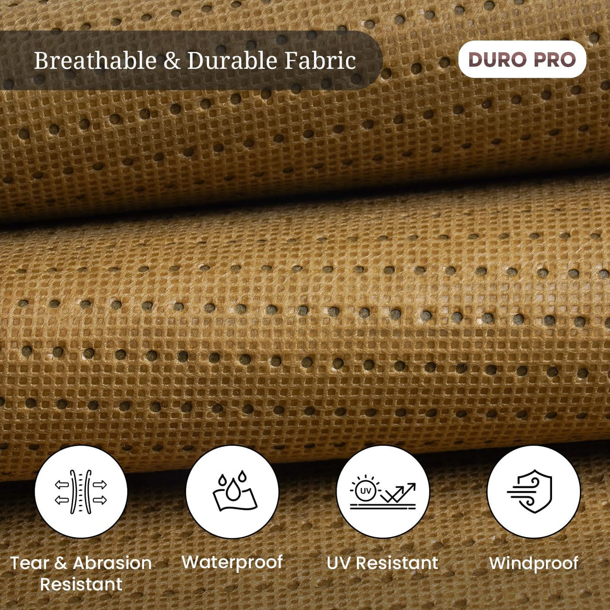 Covers & All Patio Furniture Cover Set, 5 Piece Outdoor Furniture Covers, Water-Repellent UV & Weather-Resistant Covers for Sofa, Loveseat, Chairs & Coffee Table with Elastic & Padded Handles