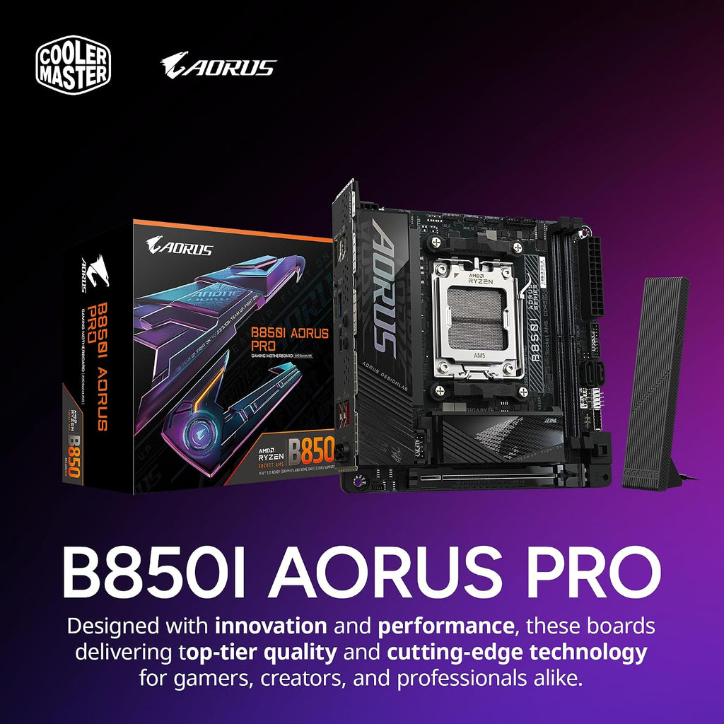 Cooler Master NR2 Pro Gaming PC – AMD RYZEN 7 9800X3D, NVIDIA GeForce RTX 5080 16GB, 32GB DDR5 6000MHz, 2TB Gen4 M.2, Windows 11, V850 SFX Gold PSU, Compact Mini ITX Desktop PC