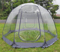 Screen Houses Pop-up Outdoor Camping Tent, 540 Degree Fully Transparent Non Dead Corner Gazebo