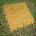 Artificial Thatch Straw Roof, Tiki Thatch Grass Roof, Fireproof Synthetic Palm Thatch Roll Artificial Straw Roll Fake Thatch Roll, Simulation Thatch For Bar Garden Pavilion Roof Decoration(1x6m(39.4x2