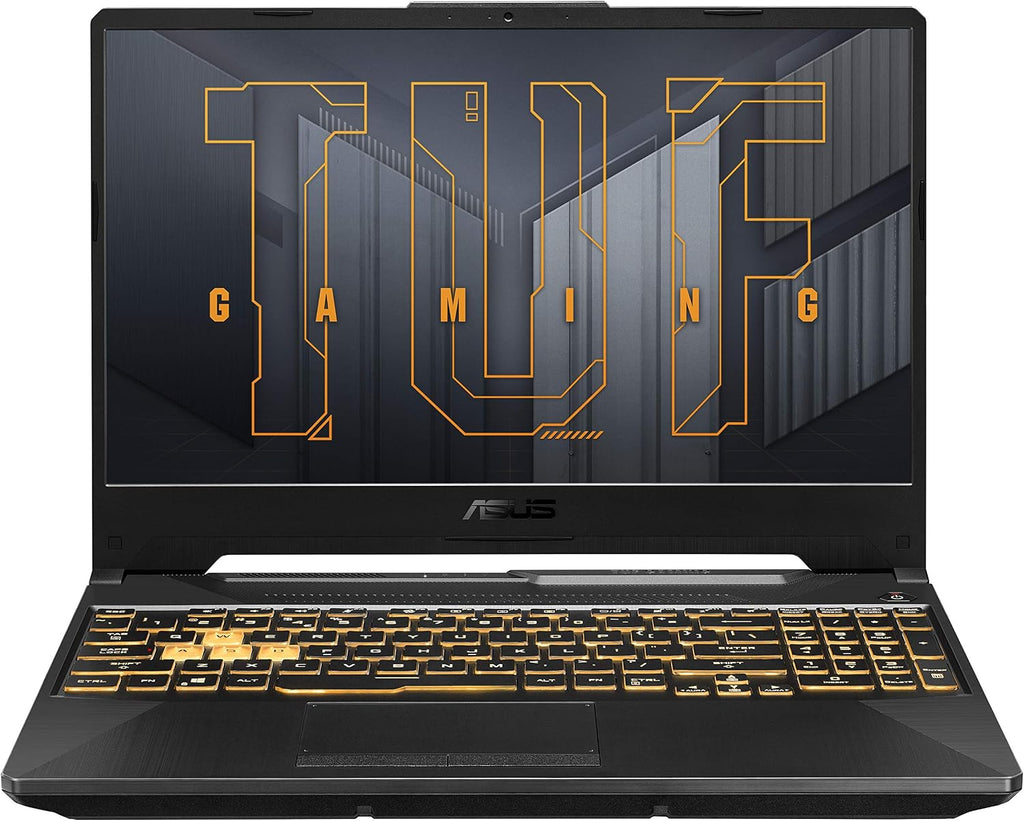 ASUS TUF Gaming A15 Gaming Laptop, 15.6' FHD 16:9 144Hz Display, AMD Ryzen™ 5 7535HS Processor, NVIDIA® GeForce RTX™ 3050, 16GB DDR5, 512GB PCIe® Gen 4.0 SSD, Wi-Fi 6, Windows 11 Home, FA506NC-DS53