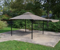 Backyard Expressions 10' x 10' Gazebo w/Two Extending Side Panels