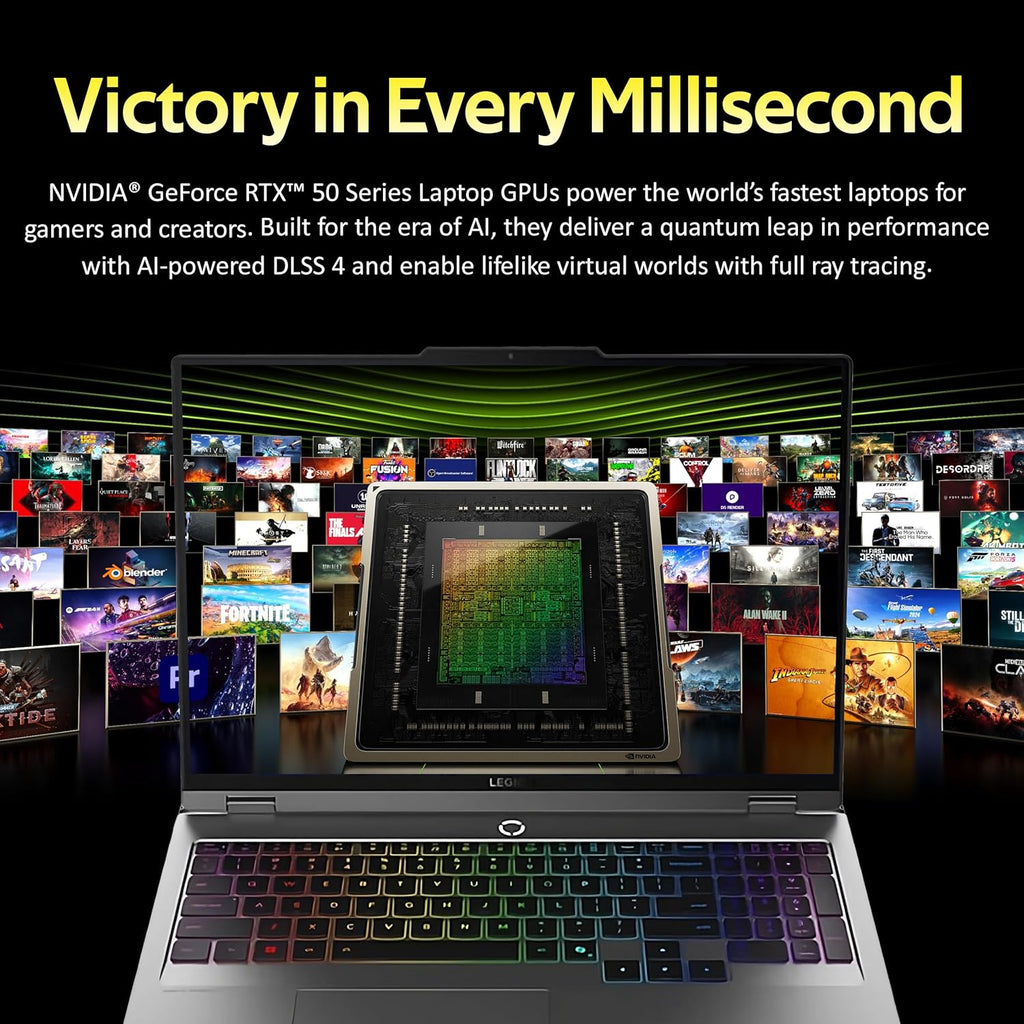 Lenovo Legion 5 16' WQXGA 240Hz Gaming Laptop, Intel Ultra 9 275HX, NVIDIA GeForce RTX 5060, 32GB DDR5, 3TB Storage (2TB SSD+1TB Docking Station Set), 24-Zone RGB Backlit Keyboard, Win 11 Pro, Gray